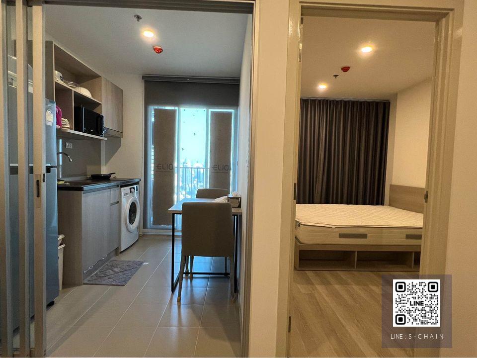 🍀🎉FOR RENT>>  Elio Sathorn - Wutthakat>> ชั้น 40 ตึก A ขนาด้หอง 31.40 ตร.ม. ห้องใหม่ แต่สวย เฟอร์นิเจอร์ครบ พรอ้มเครื่องใช้ไฟฟ้า ใกล้ BTS วุฒากาศ #LV-MO794