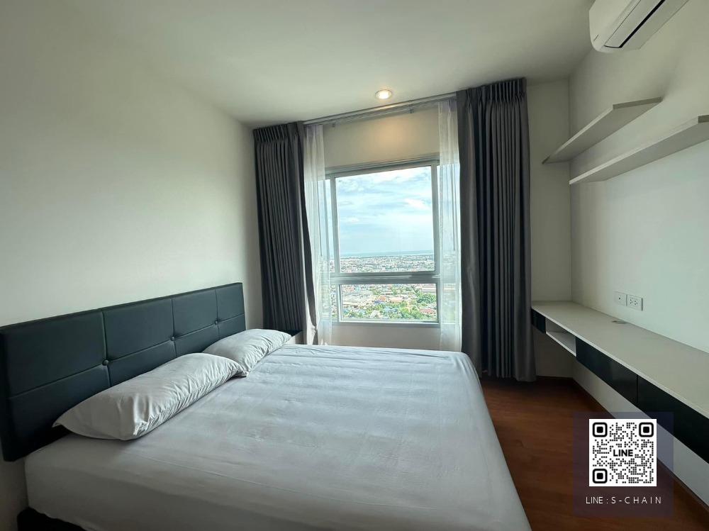 🔥FOR RENT>> The President Sukhumvit - Samutprakan>> ⭐ชั้น  30 ขนาดห้อง 32 ตร.ม. ห้องสวย แต่งครบพร้อมเฟอร์นิเจอร์เครื่องใช้ไฟฟ้า ใกล้ BTS แพรกษา #LV-MO591