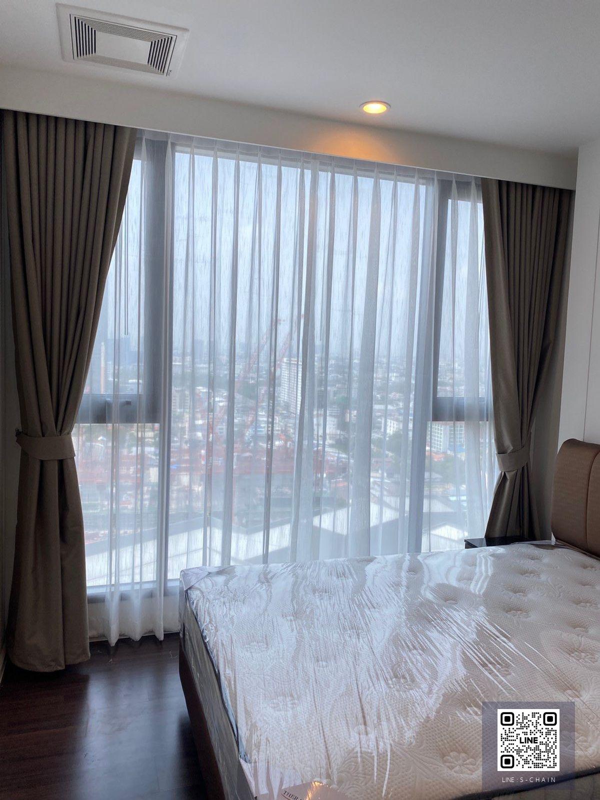 🌈FOR RENT>> Whizdom Inspire Sukhumvit 101>> ⭐ชั้น 24 ขนาด 48 ตร.ม  2 ห้องนอน เฟอร์นิเจอร์ครบ พร้อมเข้าอยู่ ติด BTS ปุณณวิถี #LV-MO1859