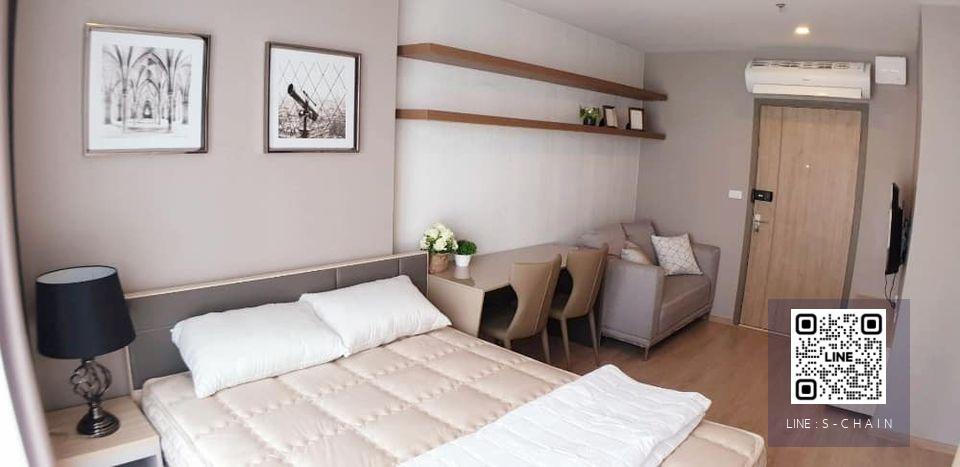 FOR RENT>> I Deo O2 Bangna>> ห้อง Studio 27 ตร.ม.ชั้น 14 ตึก C วิวใจกลางสระ เห็นสระว่ายน้ำ เฟอร์นิเจอร์ Built-in ใกล้ BTS บางนา #LV-MO257