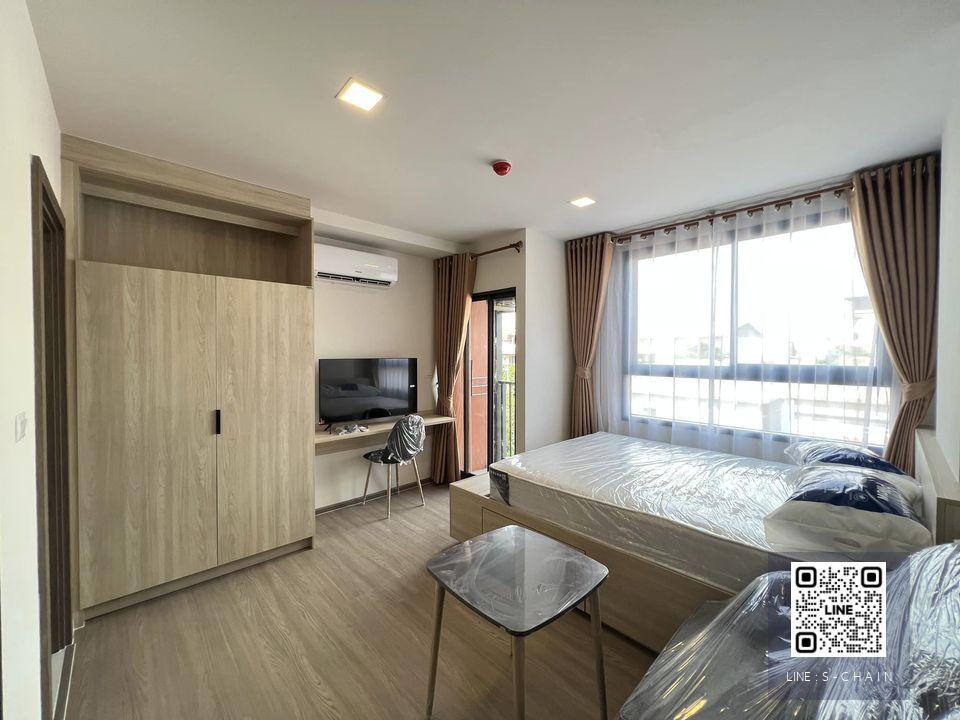 🌈🌟For rent คอนโด ✦The Muve Bangna✦ ห้องใหม่เอี่ยม ชั้น4  ☁️อาคาร A  #HF1258