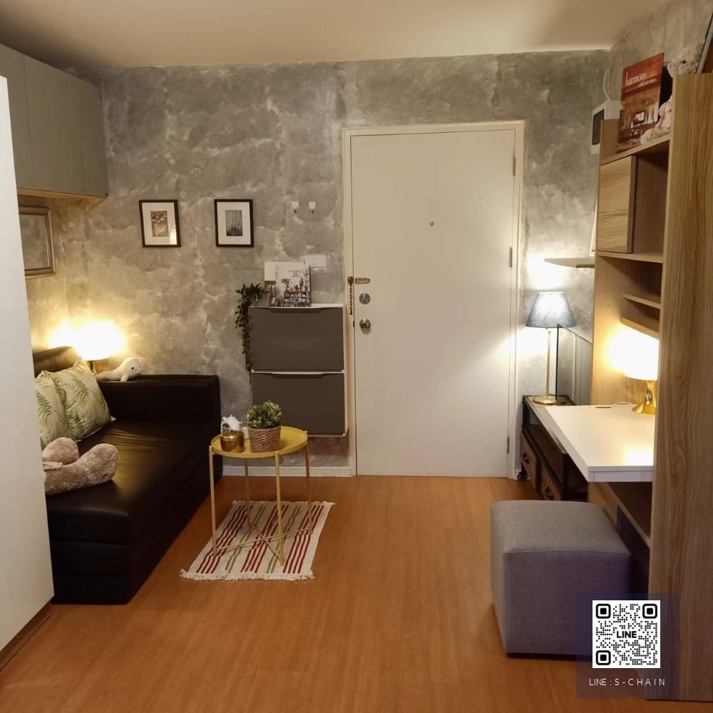 🎊💥FR RENT>> Lumpini Mixx Theparak Srinakarin>> อาคาร B ชั้น 2 🌳 วิวต้นไม้ด้านหลังอาคาร  ห้องสวย ตกแต่งสไตล์ Loft เดินทางสะดวก ใกล้ MRT ศรีเทพา #LV-MO1036