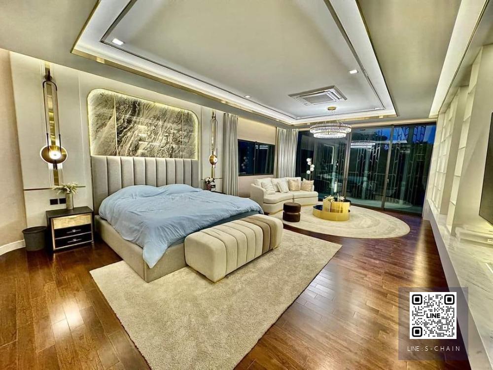 🏘🚩HOME FOR RENT>> Grand Bangkok Boulevard East Rama9>> ออกแบบในสไตล์ Super Luxury เหมาะสำหรับครอบครัวขนาดใหญ่ พื้นที่ใช้สอย 837 ตร.ม เฟอร์นิเจอร์ครบ พร้อมอยู่ #LV-MO885