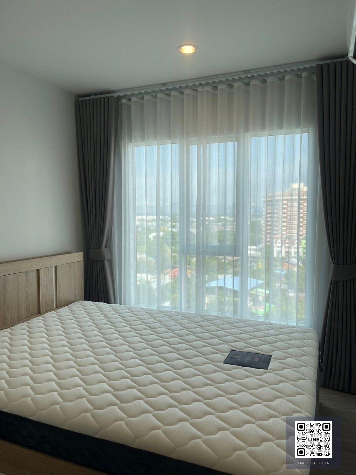 FOR RENT 📢🌈Regent Home Bangna ⭐ ห้องตกแต่งสไตล์มูจิ ให้ความเรียบ สุขุม สงบ ชั้น 11 มองวิวได้ระดับสายตา โล่งโปร่ง อาคาร B ติดถนนสรรพาวุธ แยกบางนา ใกล้ BTS บางนา เพียง 400 เมตร #LV-MO1821