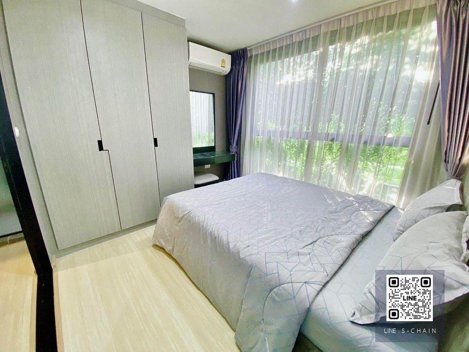 🎉☀️For rent คอนโด ✦Rise Rama 9 ✦  ห้องสวย เฟอร์นิเจอร์เครื่องใช้ไฟฟ้าครบ #HF1995