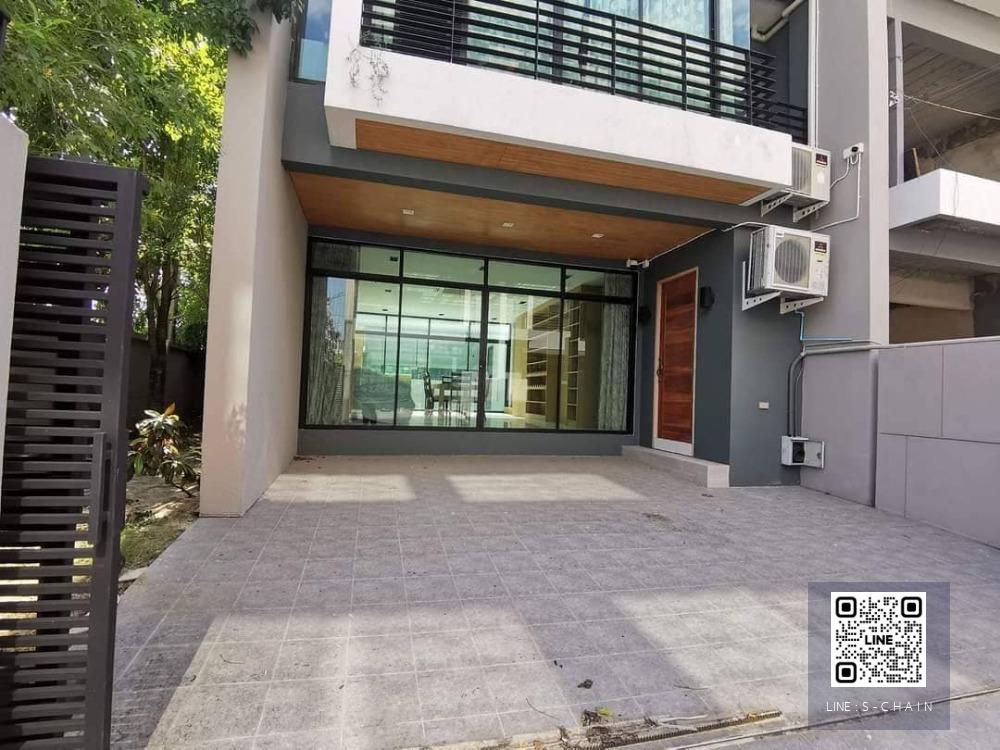 TOWN HOME FOR RENT>> ทาวน์โฮม 3 ชั้น บ้านใหม่ เหมาะสำหรับทำ โฮมออฟฟิต ใกล้รถไฟฟ้าสายสีเหลือง สถานีศรีแบริ่ง #MO-5121