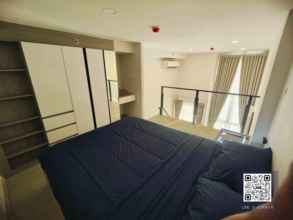 FOR RENT>> The Origin Plug & Play Ramkhamhaeng Tripple Station>> ห้อง 2 ชั้น Duo Space  ใกล้รถไฟฟ้า 3 สาย ห้องสวย ตกแต่งพร้อมอยู่ #LV-M077