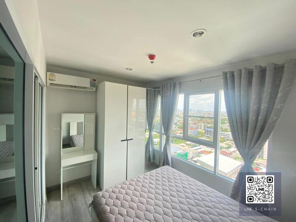 🔥✨FOR RENT>> Regent Orchid Sukhumvit 101>>  ใกล้ BTS ปุณณวิถี 250 m.  ชั้น 19 วิวสวย ระเบียง ฝั่งทิศตะวันอออก พร้อมเฟอร์นิเจอร์ Index และเครื่องใช้ไฟฟ้าครบ #LV_MO1275