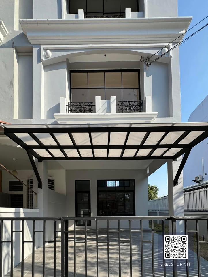 💛🔥TOWNHOME FOR RENT>>Grand Ville Onnut 80>> ทาวน์โฮม 3 ชั้น ครึ่ง 31 ตร.ว หลังมุม ใกล้ ทางด่วนพระราม9 มอเตอร์เวย์  #LV-MO1296