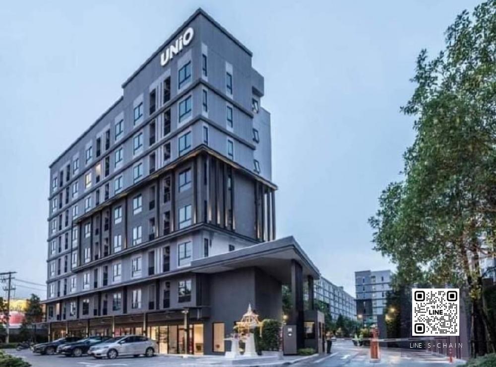 🌈 คอนโด ให้เช่า 🌟Unio รามคำแหง - เสรีไทย ขนาดห้อง 23 ตร.ม. ชั้น 5#MO-1029