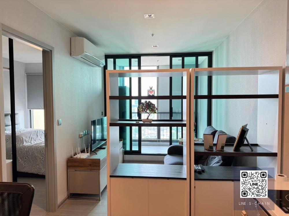 FOR RENT>> Life Sukhumvit 62>> ชั้น 17 ห้องตกแต่งพร้อมเฟอร์นิเจอร์ครบ เดินทางสะดวก ใกล้ BTS บางจาก /ทางด่วน #LV-M084
