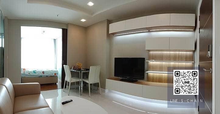FOR RENT>> The Metropolis Samrong Interchange>> ชั้น 12A ขนาด 35 ตร.ม ติด BTS สำโรง ตึก A วิวสวน ทิศใต้ #LV-MO1352
