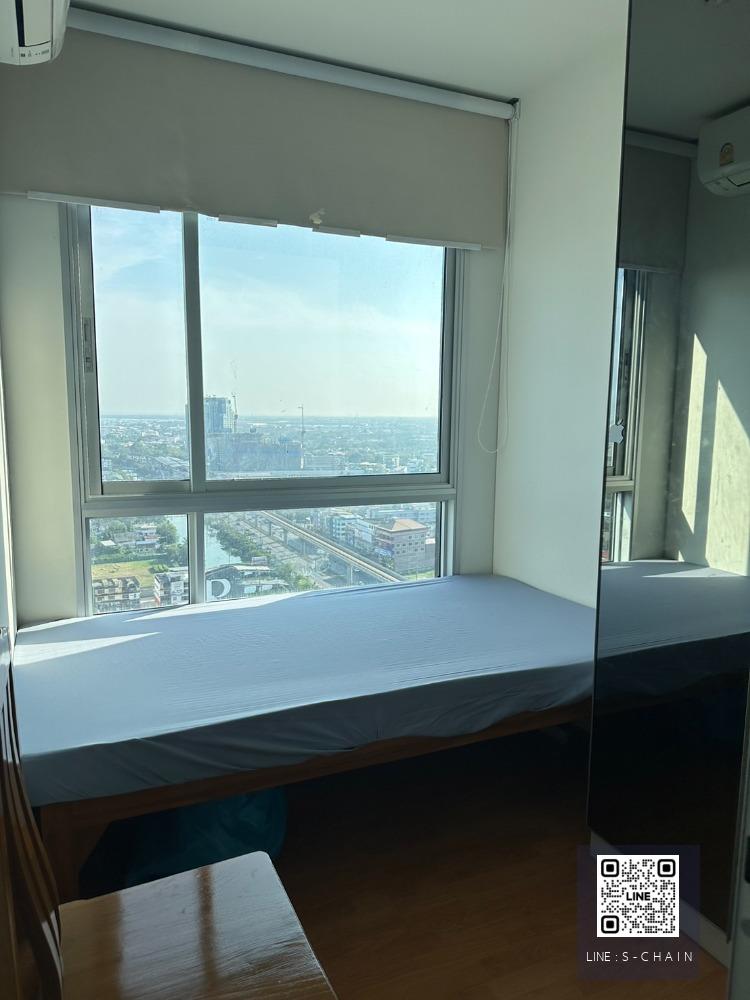 FOR RENT>> The President Sukhumvit - Samutprakan>> 2 ห้องนอน ชั้น 25 วิวโล่ง เย็นสบาย เฟอร์ครบ พร้อมอยู่ ติด BTS แพรกษา #LV-MO304