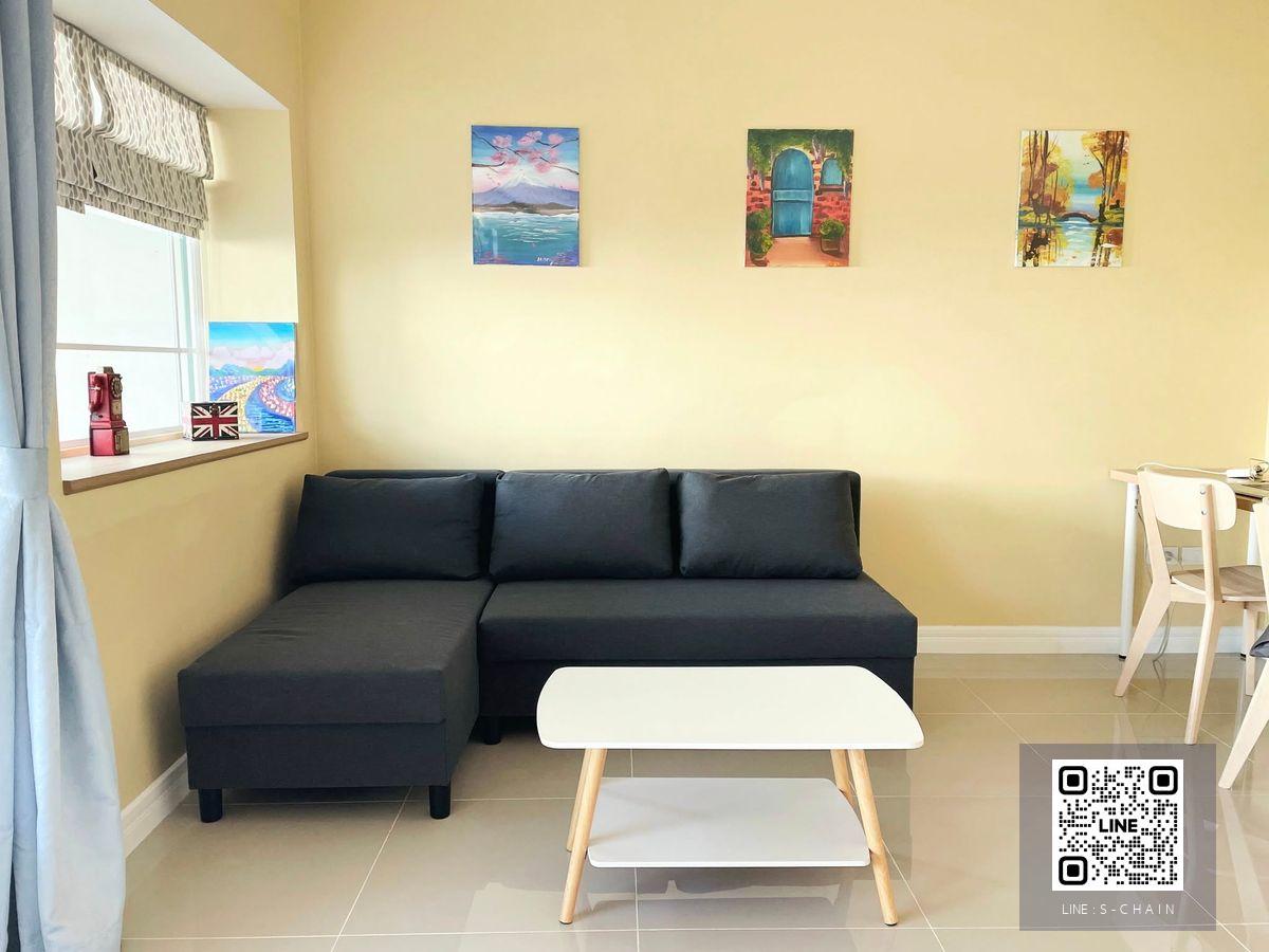 HOME FOR RENT 📢INDY 3 Bangna KM.7 🏡🍀 ทาวน์โฮม 2 ชั้น ซ.ราชวินิตบางแก้ว หลัง Mega บางนา ขนาด 89 ตร.ม. 2 ห้องนอน เฟอร์นิเจอร์ครบ มีสวนหน้าบ้าน หลังบ้าน #LV-MO1743