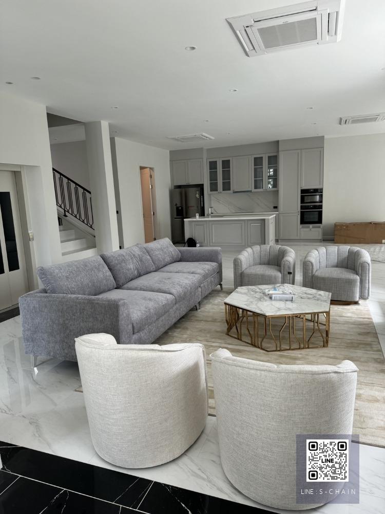 📢⭐HOME FOR RENT>> Cinq Royal Krungthep Kreetha>> บ้านเดี่ยวหรู 3 ชั้น Super Luxury 200 ตร.ว  6 ห้องนอน พร้อมลิฟท์และสระว่ายน้ำส่วนตัว #LV-MO900