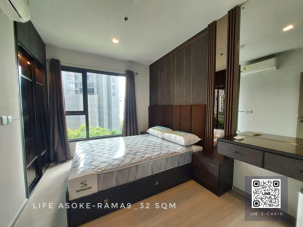 🎉For rent คอนโด ✦Life Asoke-Rama 9✦ Ready to move-in ห้องจริงสวย🥰😍 #HF2088