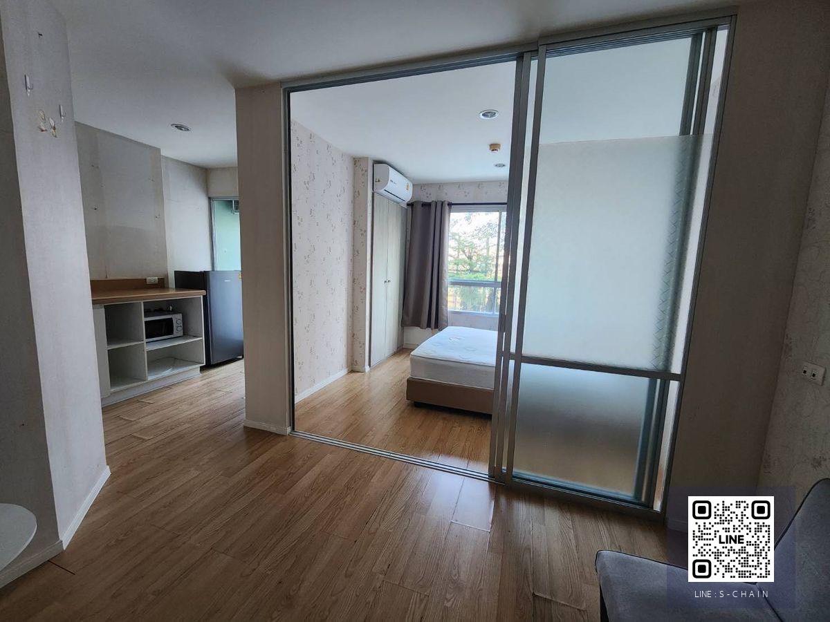 FOR RENT>> Lumpini Ville Onnut - Pattanakarn>> ใกล้ BTS ศรีนุช ขนาด 27 sqm  อาคารD2 หลังสุด ชั้น 2 เฟอร์นิเจอร์ครบ #LV-MO1789