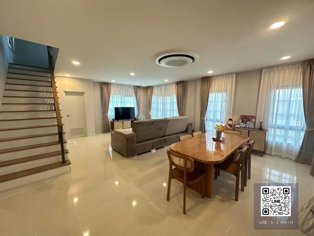 HOME FOR RENT>> หมู่บ้าน Centro Bangna บ้านเดี่ยว 2 ชั้น>> บ้านใหม่ ติดหลัง Mega บางนา ใกล้สนามบินสุวรรณภูมิ #MO-4901