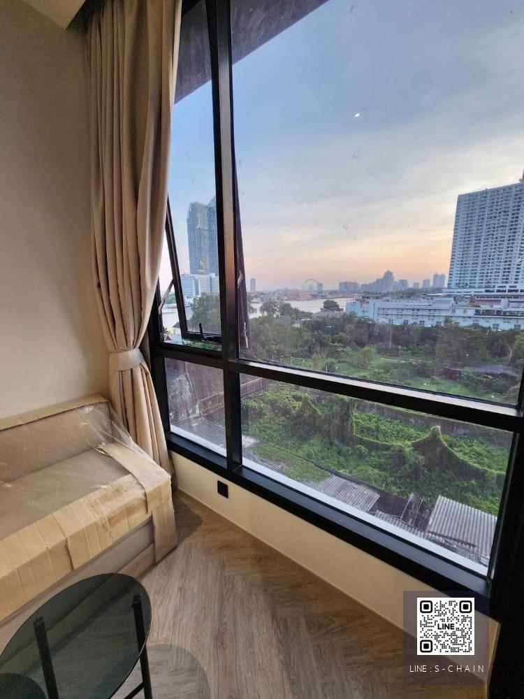💖For rent คอนโด ✦Chapter เจริญนคร ริเวอร์ไซด์✦ ห้องสวย  ชั้น 6 วิวแม่น้ำเจ้าพระยา😊💥 #HF974