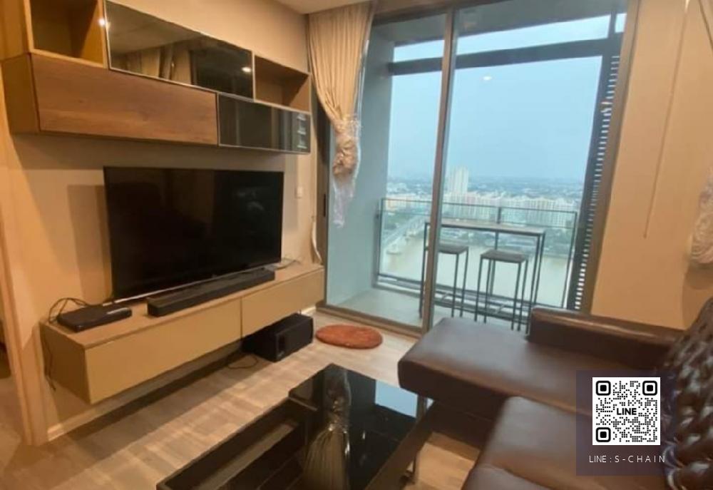 🍁 คอนโด ให้เช่า 🍁333 Riversideคอนโดติดรถไฟฟ้า เดินทางสะดวกขนาดห้อง 46 ตร.ม. ชั้น 22#MO-831