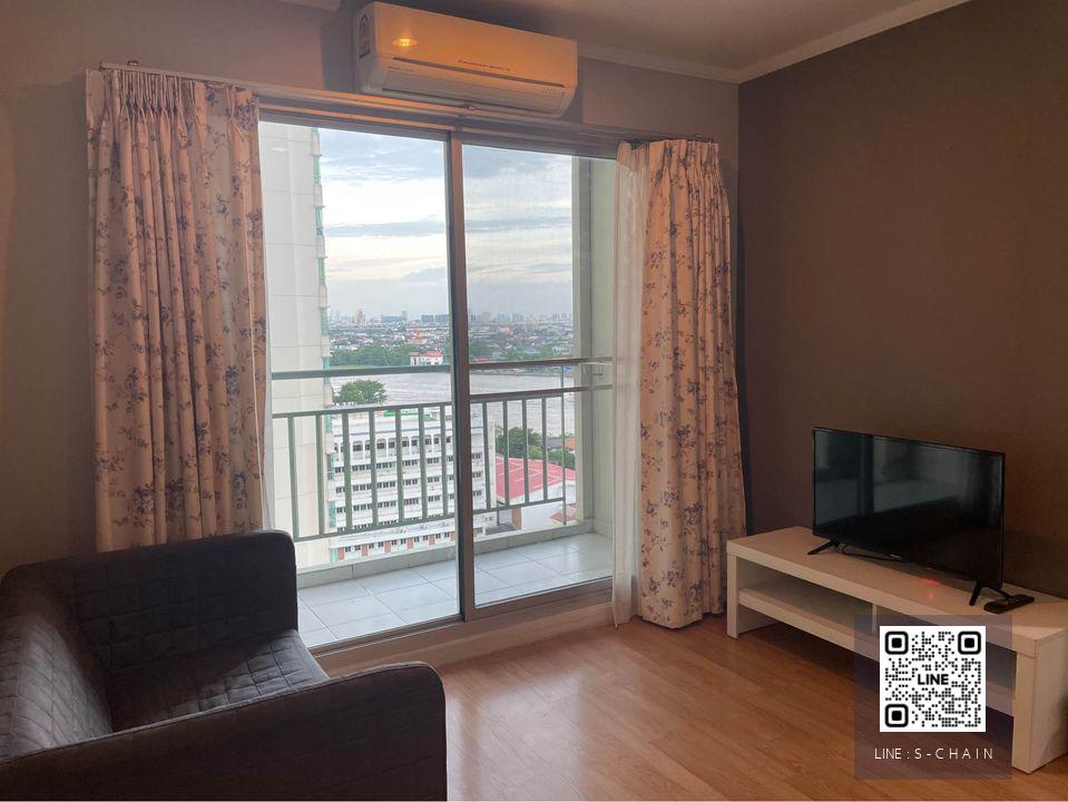 CONDO FOR RENT>> Lumpini Ville พิบูลสงคราม - ริเวอร์วิว >> ใกล้ MRT แยกติวานนท์ #MO-1547