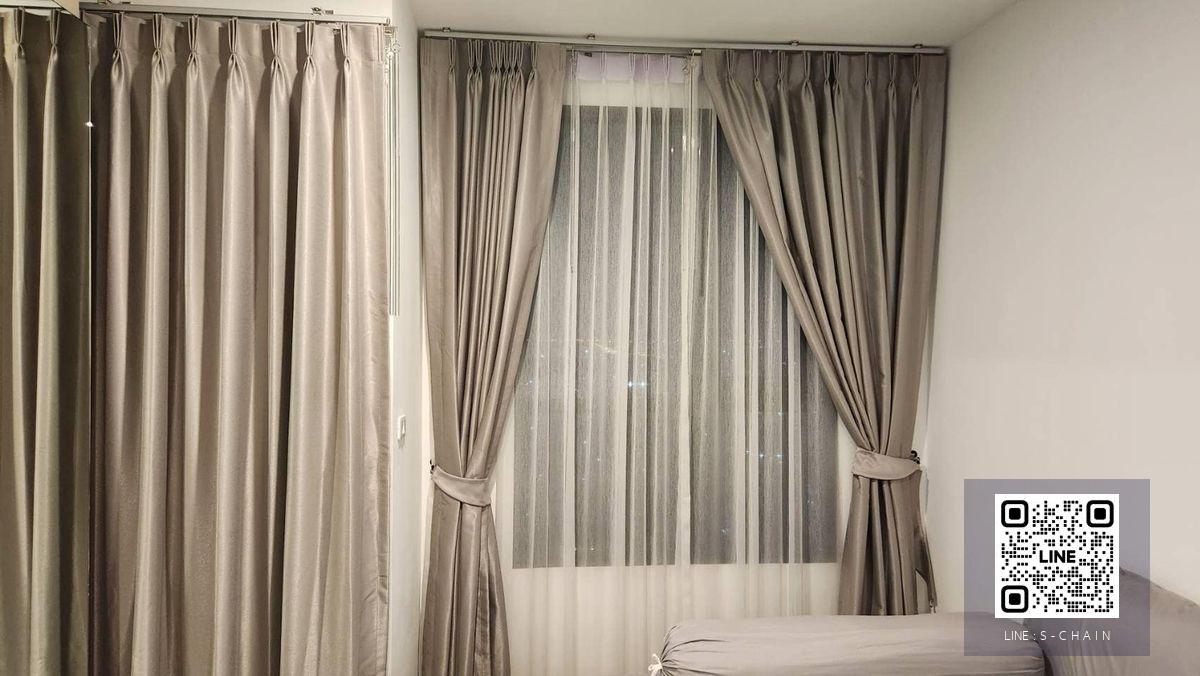 📢FOR RENT>> 🌈The Origin Ram 209 Interchange>> 🔥ติด interchange สายสีส้ม-สายสีชมพู ห้อง Studio ชั้น 24 วิวสวย เฟอร์นิเจอร์ครบพร้อมเครื่องใช้ไฟฟ้า #LV-MO1552