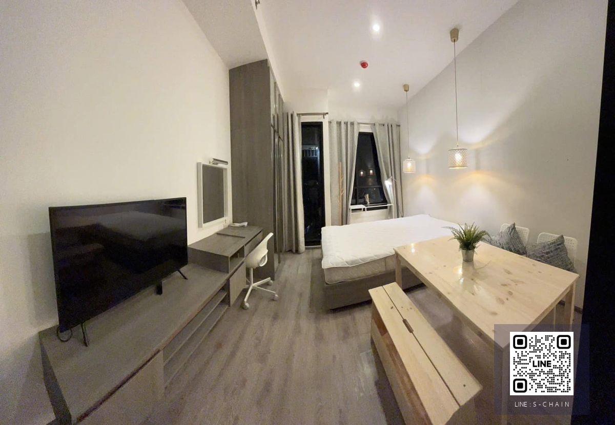 🌈📢FOR RENT>> Knightsbridge Prime Onnut>> ใกล้รถไฟฟ้าBTSอ่อนนุช  500 เมตร ชั้น 22 ส่วนกลางจัดเต็ม เฟอร์นิเจอร์ครบ #LV-MO1533