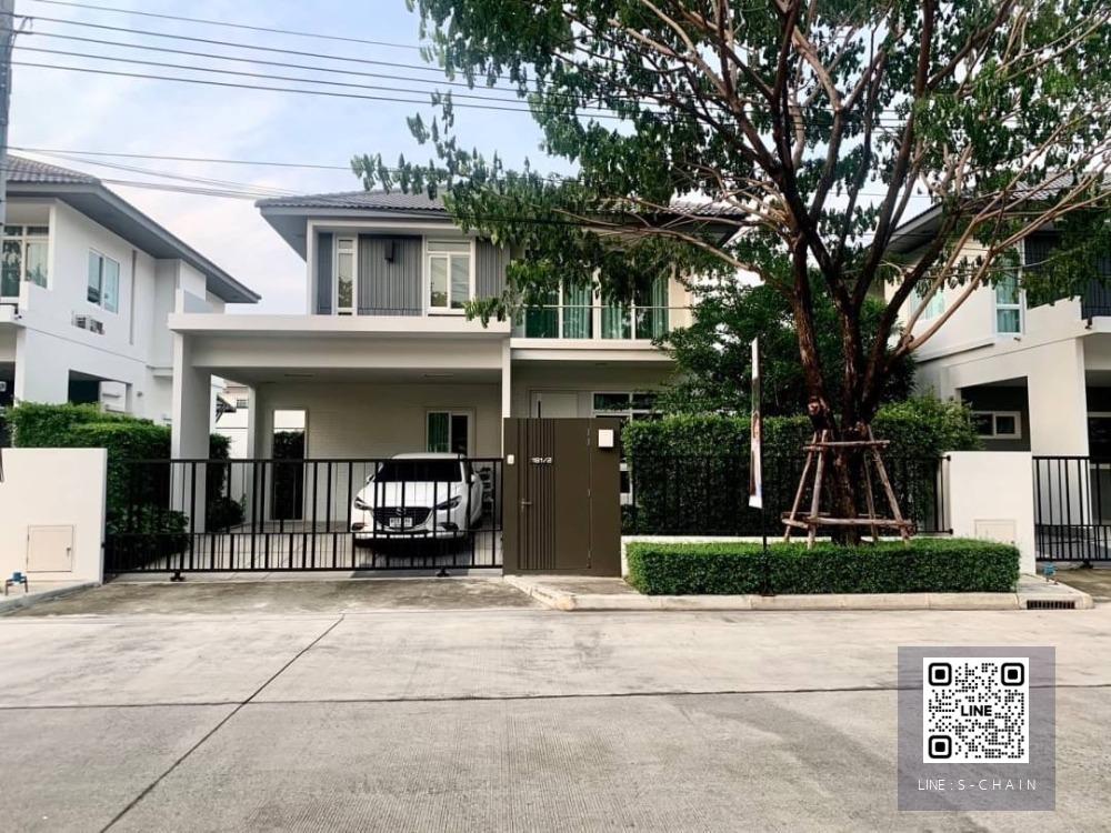 HOME FOR RENT>> บ้านเดี่ยว Mantana Onnut - Wongwaen5>> บ้านเดี่ยวสวย ตกแต่งครบ 158 ตร.ม. 3 ห้องนอน ใกล้ Mega บางนา / สนามบินสุวรรณภูมิ #LV-MO337