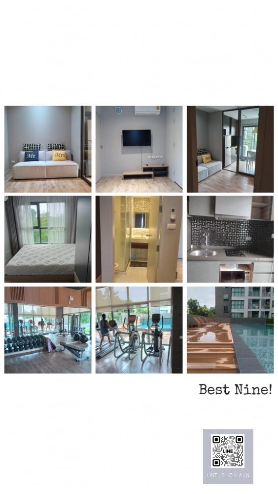 💥🌇For rent คอนโด ✦Aspen Lasallel✦เฟอร์นิเจอร์ครบครัน ชั้น: 4 อาคาร 1A ⚡️#HF1848