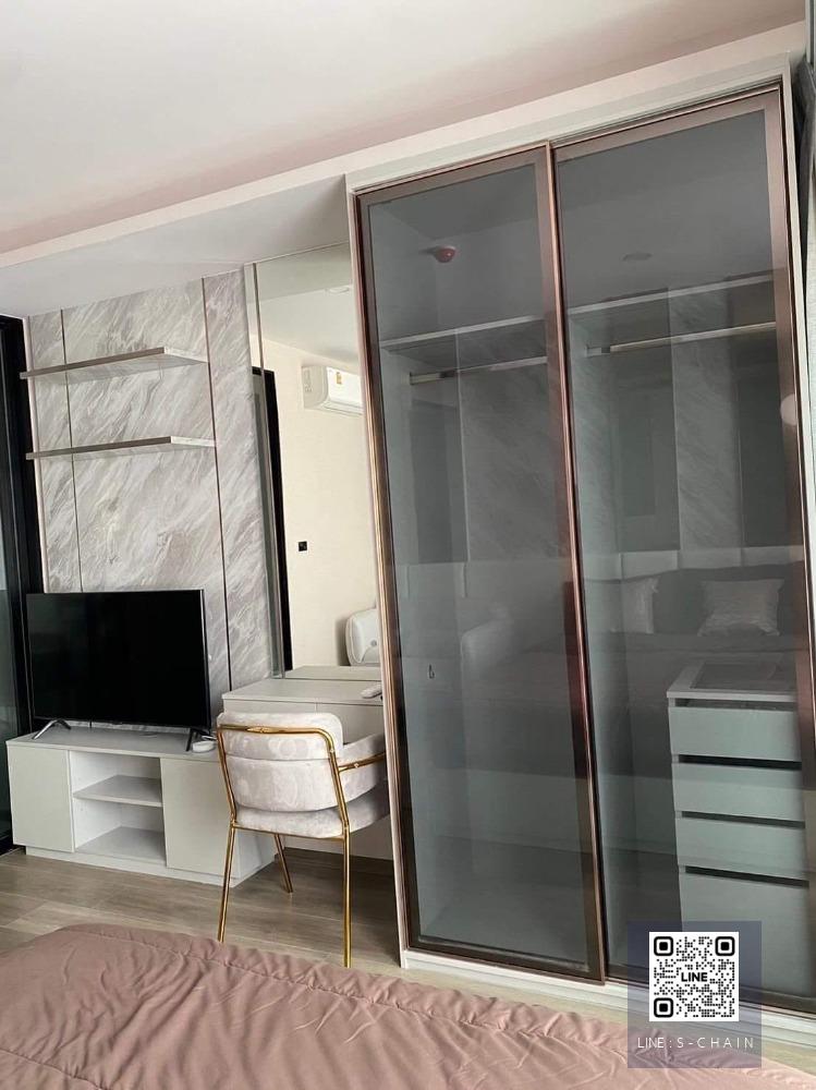 FOR RENT>> SOHO Bangkok Ratchada>> ใกล้ MRT ห้วยขวาง ชั้น 6 เฟอร์นิเจอร์ครบพร้อมเครื่องใช้ไฟฟ้า #LV-MO1047