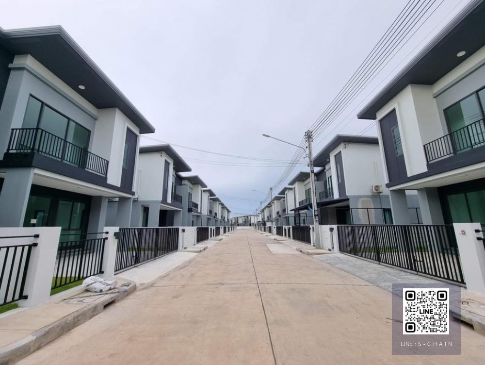 🍁🏡 บ้านใหม่เฟอร์ใหม่ พร้อมเช่า ✦Lake Serene ✦ ถนนพระราม 2 ขนาด 35 ตรว. 4 ห้องนอน 3 ห้องน้ำ พร้อมที่จอดรถ 2 คัน😊👍🏻