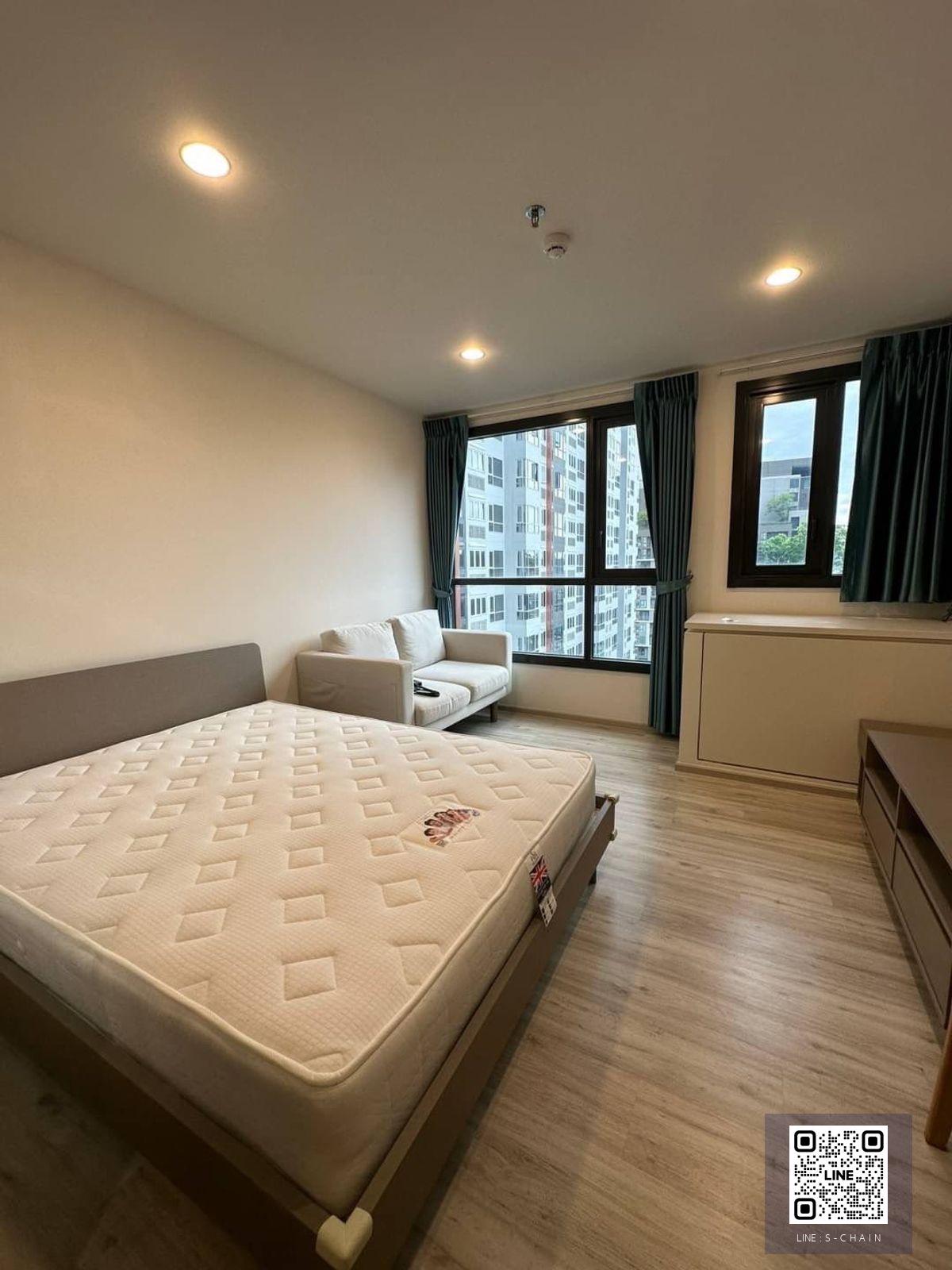 🌺FOR RENT>> ⭐XT Huaikhwang >> ใกล้ 🚄 MRT ห้วยขวาง ตึก A ชั้น 15 ตรงข้ามบันไดหนีไฟ Fully furnished เฟอร์นิเจอร์ครบ เครื่องใช้ไฟฟ้าครบ #LV-MO1741