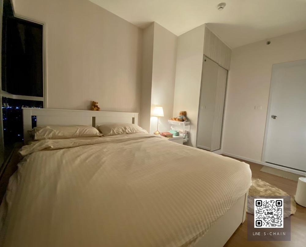 FOR RENT>> Notting Hill Sukhumvit - Praksa>> ชั้น 28 / 2 ห้องนอน เฟอร์นิเจอร์ครบพร้อมเครื่องใช้ไฟฟ้า ใกล้ BTS แพรกษา LV-MO301