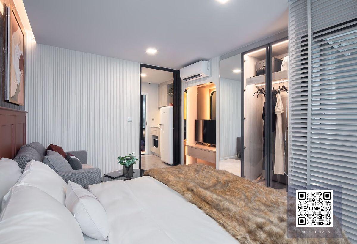 📢FOR SALE>> Atmoz Tropicana Bangna>> 🔥 ห้องสวย ตกแต่งครบ พร้อมอยู่ เดินทางสะดวก ติดถนนบางนาตราด ใกล้ MRT ศรีเอี่ยม /Central บางนา #LV-MO1502