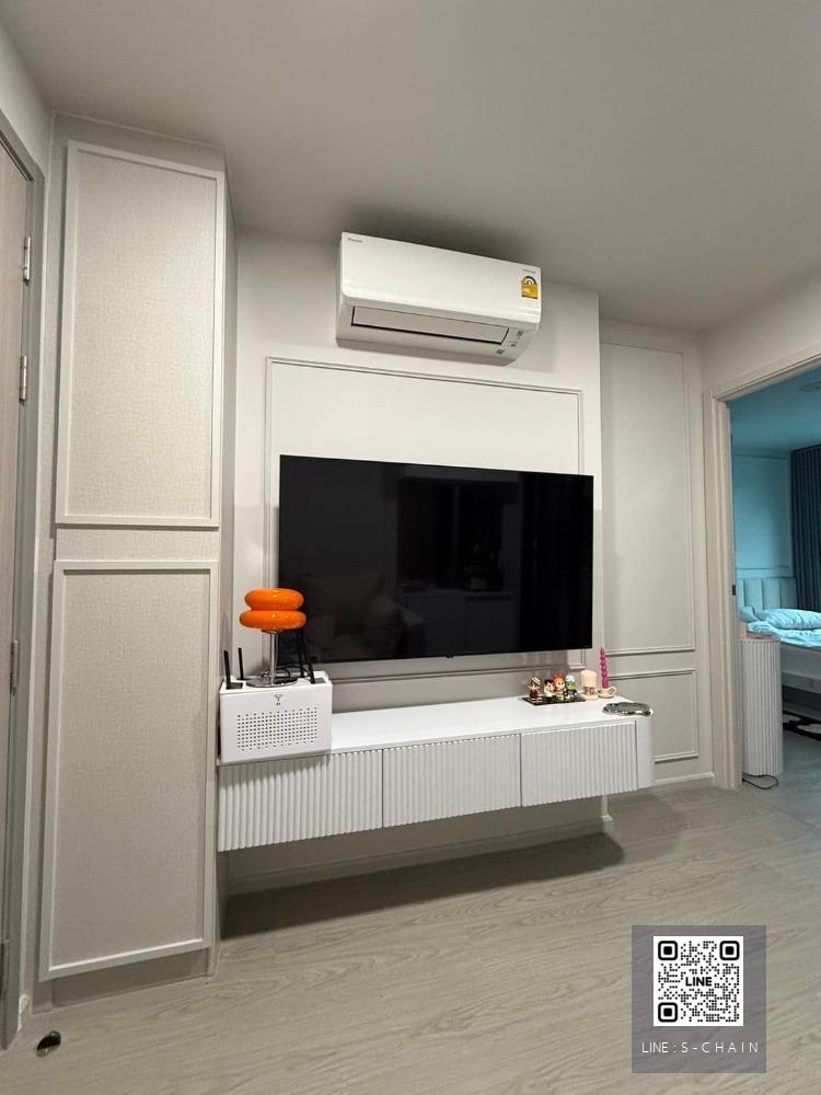 🌺FOR RENT>> Atmoz Oasis Onnut>> ใกล้ BTS ศรีนุช ตึก D ชั้น 5 วิวสระว่ายน้ำ บิ้วอินทั้งห้อง ผนังบัวทั้งห้อง ☁️Fully furnished #LV-MO1203