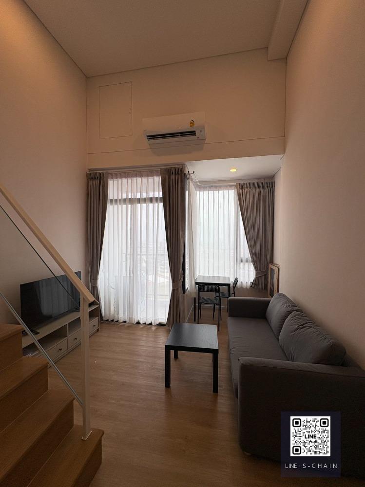 📢FOR RENT>> Siamese Rama9 (landmark @MRTA Station)>> ห้อง Duplex วิวโล่ง เดินทางสะดวก: MRT Rama9, Airport Link Makkasan #LV-MO1375