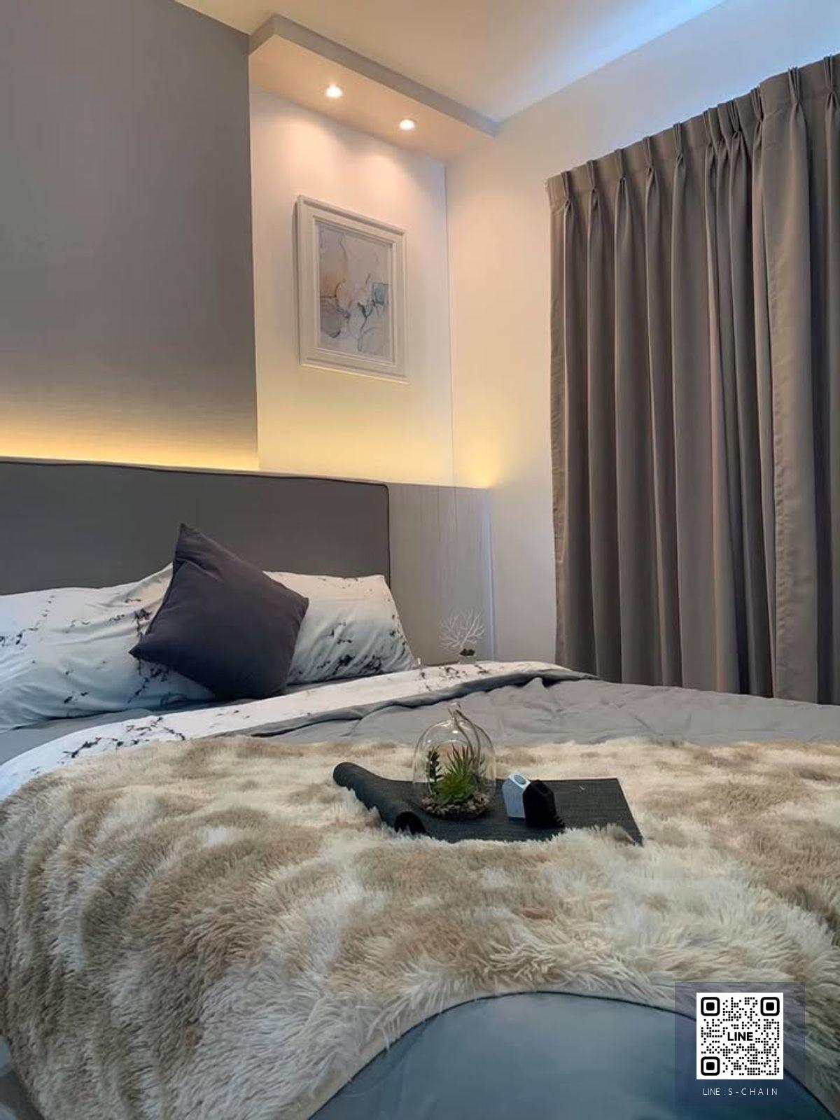 🔥📢FOR RENT>> Chapter One Eco Ratchada - Huaikwang ✨ใกล้ MRT ห้วยขวาง  ตึก H  ชั้น 18 เฟอร์นิเจอร์ครบพร้อมเครื่องใช้ไฟฟ้า #LV-MO1751