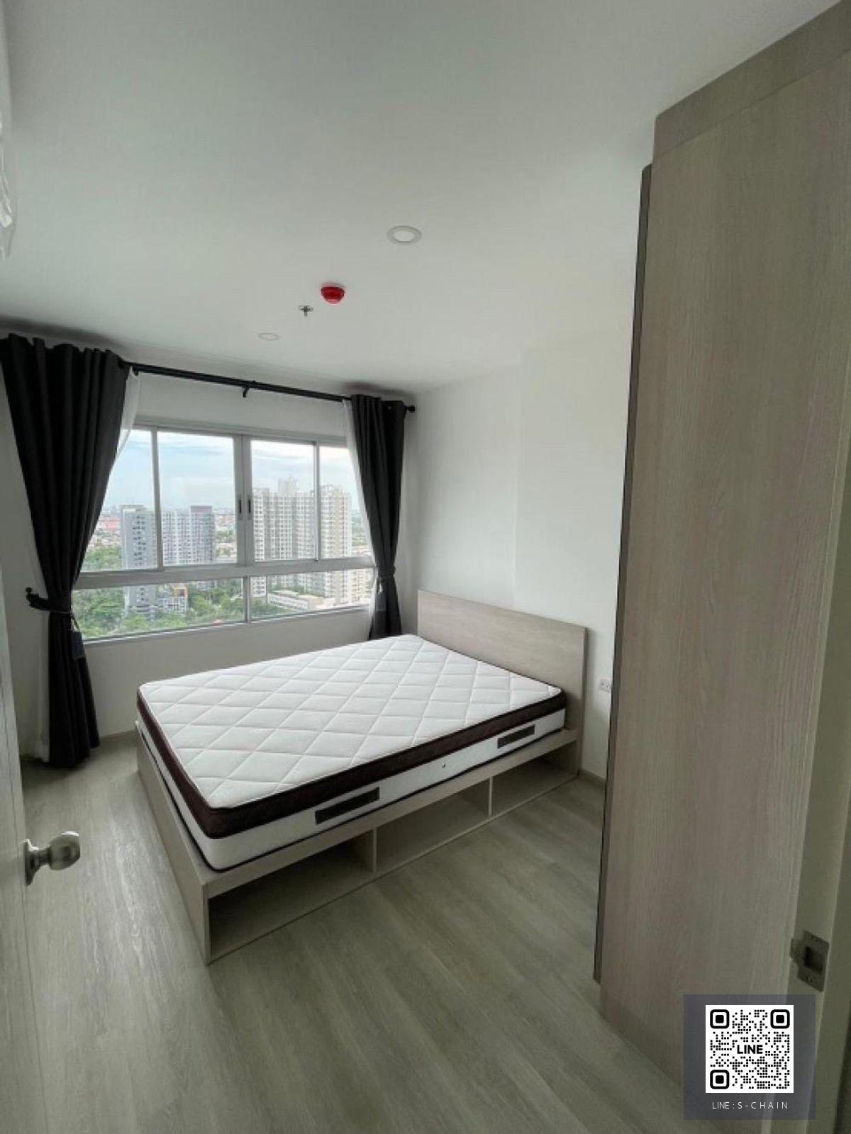 🔥FOR RENT>> Elio Sathorn - Wutthakat>> ✨📢ชั้น24  อาคาร B ติด BTS วุฒากาศ  เดินทางเข้าออกง่าย มีรถรับส่ง เฟอร์นิเจอร์ครบพร้อมอยู่ #LV-MO1856