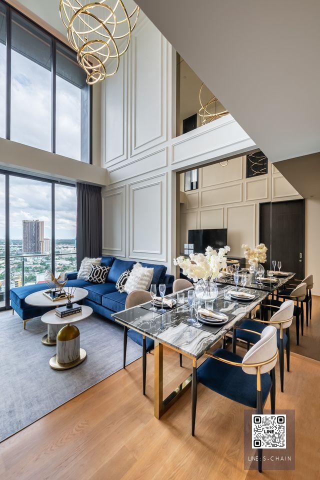 FOR RENT>> Beatniq Sukhumvit 32>> DUPLEX PENTHOUSE ห้องฝั่งทิศใต้ วิวสวยไม่มีตึกบัง ชั้น 27-28 ขนาดห้อง 103 ตร.ม. Fully furnished ติด BTS ทองหล่อ 250 เมตร #LV-MO419