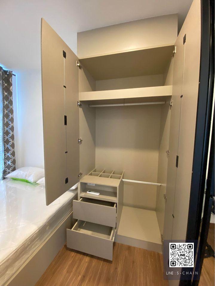 FOR RENT>> The Origin Ram 209 Interchange>> ห้องใหม่มาก ไม่เคยปล่อยเช่า ชั้น 5 ใกล้รถไฟฟ้าสายสีชม #LV-M082