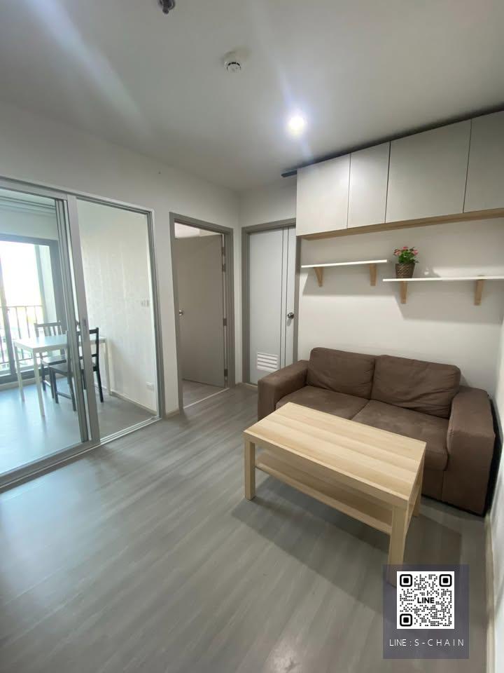 🔥🚩FOR RENT>> Parkland Charan Pinklao>> ติด MRT บางยี่ขัน 1 Bedroom ขนาด 30 ตร.ม. ชั้น 7 ตึก B ห้องทิศตะวันออก ไม่ร้อน ครัวแยกติดระเบียง #LV-MO1288