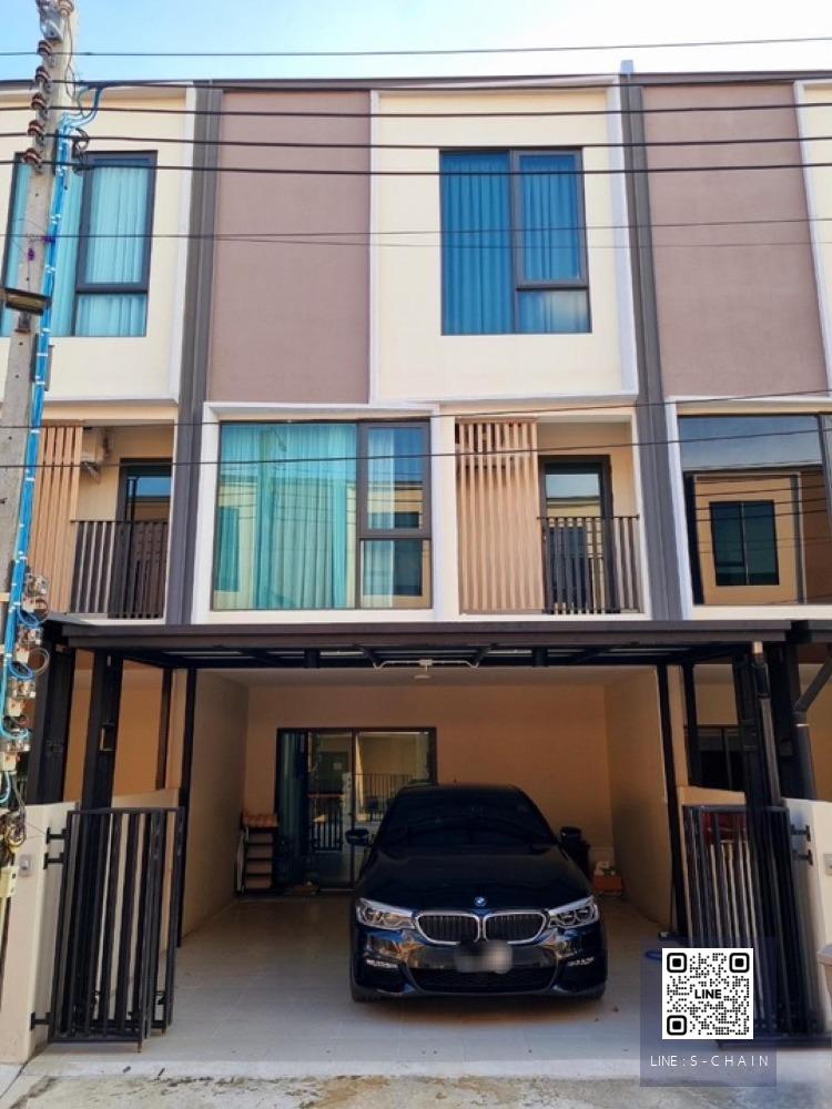 🏙🚩TOWN HOME FOR RENT>> ทาวน์โฮม 3 ชั้น ขนาด 19 ตร.ว. ใกล้เมกะ บางนา แค่ 10 นาทีถึง ตกแต่งครบ พร้อมอยู่ #LV-MO758