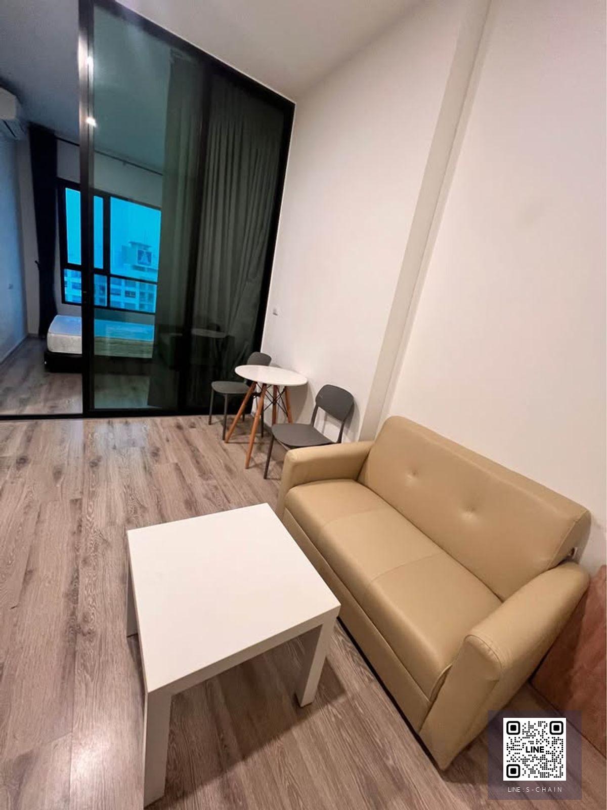 FOR RENT 📢Knightsbridge Collage Ramkhamhaeng 📢 ติด MRT รามคำแหง 34 เพียง 100 เมตร  ชั้น 20 วิวสวย มีเครื่องใช้ไฟฟ้าครบ และ เฟอร์นิเจอร์ครบ #LV-MO1700