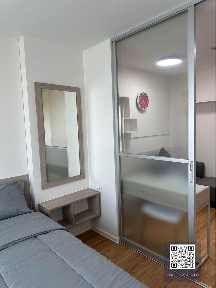 🔔🌺FOR RENT>> Lumpini Ville Sukhumvit 76 - Bearing Station>> ระเบียงด้านทิศตะวันออก, วิวโล่ง ฝั่งรถไฟฟ้า เฟอร์นิเจอร์ Buil-in ครบ พร้อม ประตูระบบ Digital ใกล้ BTS แบขริ่ง #LV-MO743