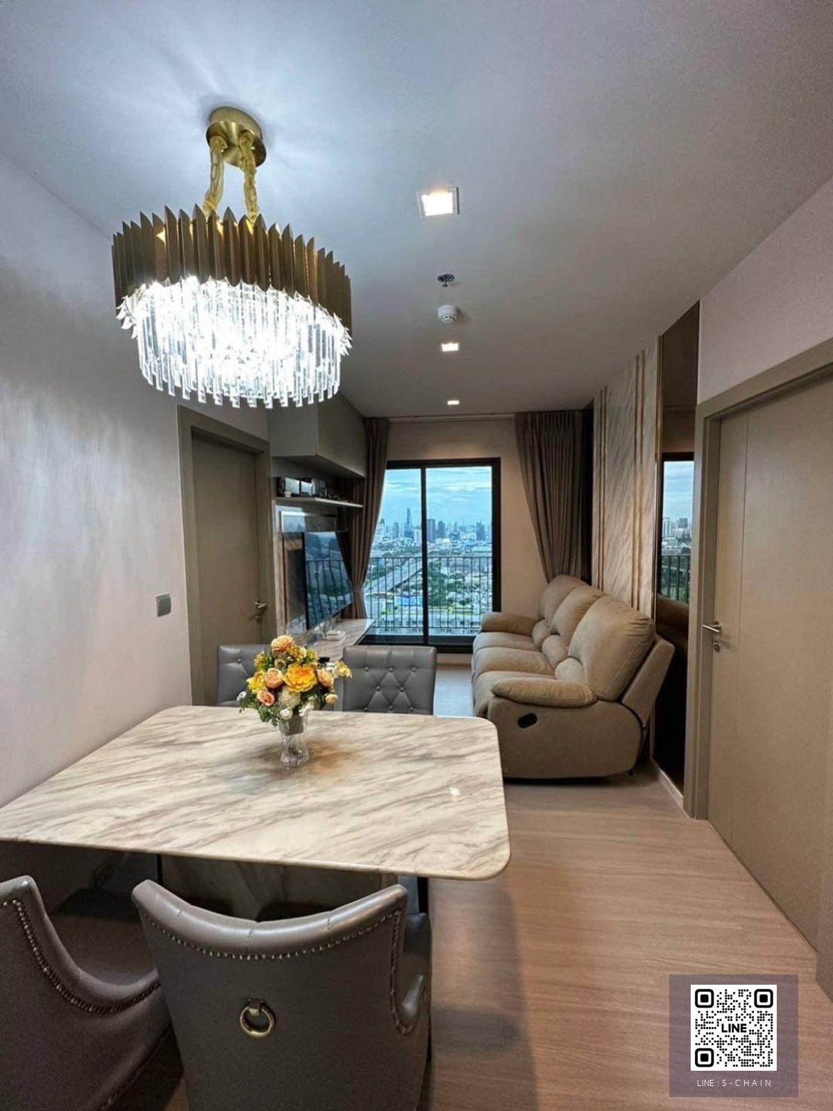 FOR RENT>> Life Asoke Rama 9 ⭐🌈 2 ห้องนอน ชั้น 39 วิวสวย ห้องสวย ห้องมุม Built in ทุกห้อง ประตู Digital doorlock ใกล้ MRT พระราม 9 #LV-MO1808