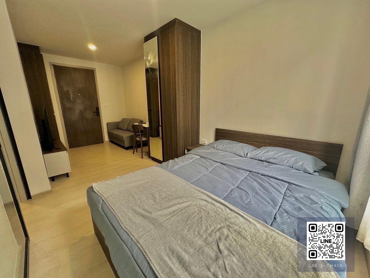 FOR RENT ⭐Nue Cross Khukhot Station 📢ห้อง Studio 22 ตร.ม ชั้น 3 ตึก A ติด BTS คูคต เฟอร์นิเจอร์ครบ #LV-MO1647