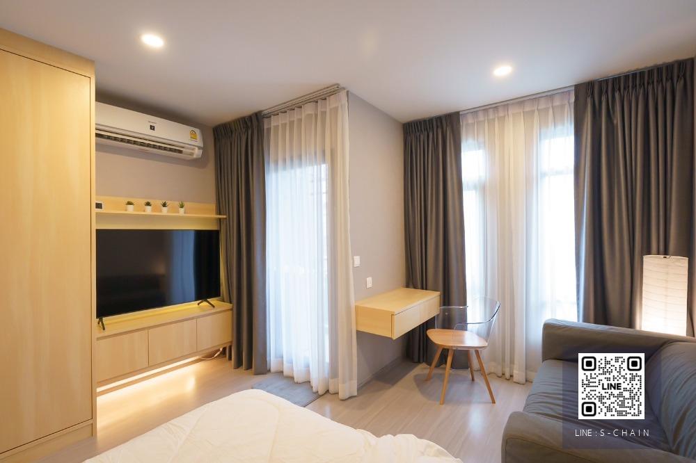 🎊💥FOR RENT>>Aspire Asoke - Ratchada>> ห้อง Studio ขนาด 25 ตร.ม. ชั้น 6 ตึก A  ตกแต่งเฟอร์นิเจอร์ Buil-in ใกล้ MRT พระราม 9 #LV-MO556