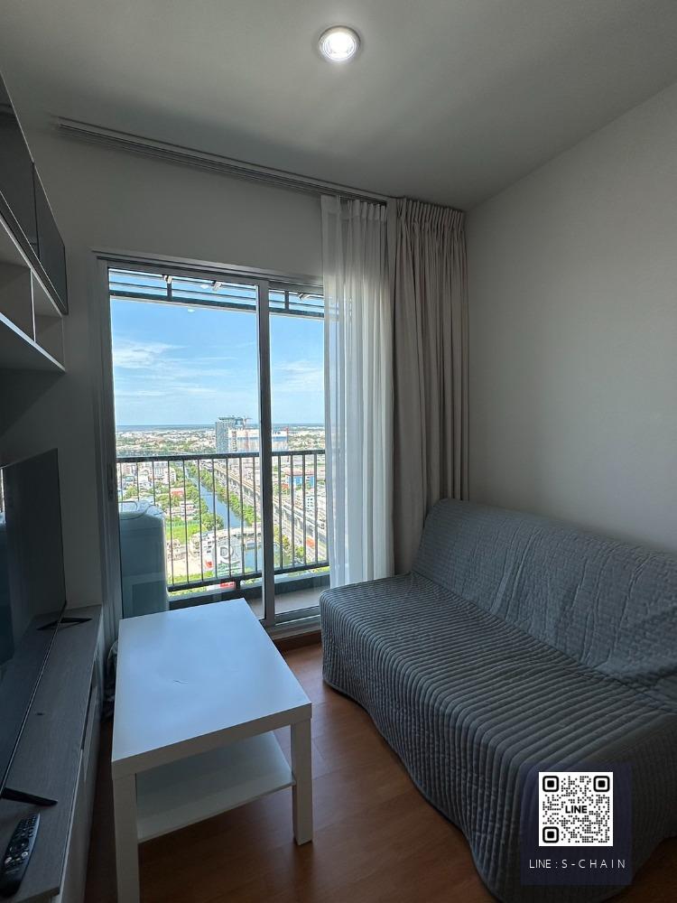 FOR RENT>> The President Sukhumvit - Samutprakan>> 2 ห้องนอน ชั้น 27 Fully furnished ใกล้ BTS แพรกษา Robinson #LV-MO335