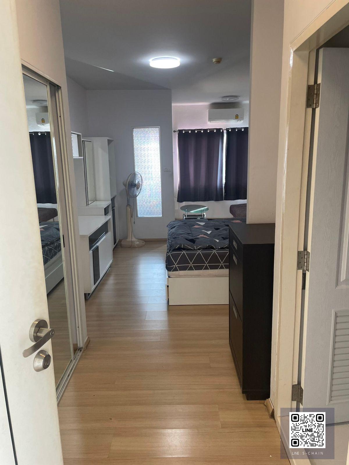 FOR RENT ✨ A Space Sukhumvit 77 ✨ A Space Sukhumvit 77>> ห้อง Studio ชั้น 7 ตึก F ใกล้  Pickadaily Bangkok  คอนโดอยู่ด้านหลัง เฟอร์นิเจอร์ครบ #LV-MO1641