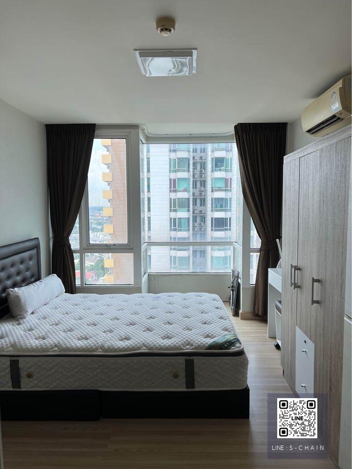 🔥✨FOR RENT>> M Society Condominium>> ตึก A ชั้น 28 ขนาดห้อง 29.1 ตร.ม. วิวสวย เฟอร์นิเจอร์ครบ พร้อมอยู่ ใกล้ BTS ศรีรัช #LV-MO623